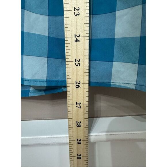 NRS Long-Sleeve Guide Checkered Silkweight Lightweight Button Up Shirt Women's L - Picture 11 of 12